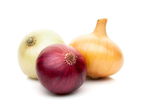 Infografía comparativa: diferencias nutricionales y de uso entre cebolla blanca, morada y amarilla