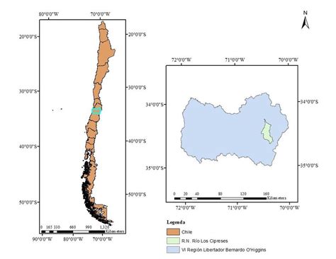 Mapa de ubicación de Peor es Nada en la Región del Libertador Bernardo O'Higgins, Chile