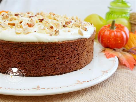 Pastel de calabaza y manzana con crumble top
