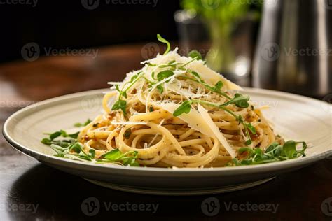 Plato de pasta recién hecha y humeante
