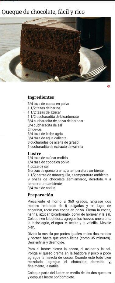 Infografía con los ingredientes para un queque de nueces y chocolate