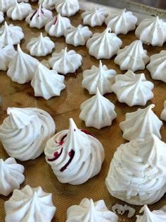 Imagen de merengue con picos firmes y brillantes