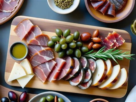 Una selección de jamones y embutidos tradicionales de España