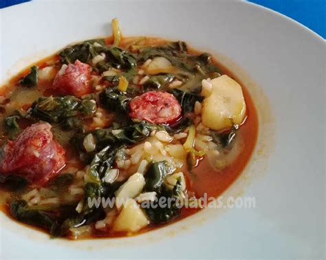 ingredientes para guiso de espinacas con chorizo y patata