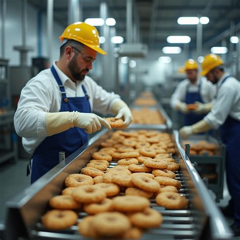Pollos listos para empaquetar en una línea de producción.