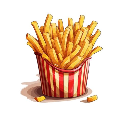 Ilustración de papas fritas y una persona con síntomas alérgicos como urticaria