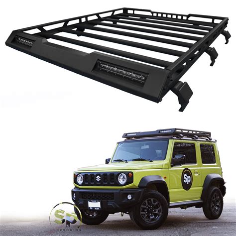 Suzuki New Jimny con parrilla de techo y accesorios