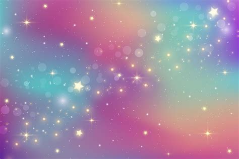 Diseño de fondo de pantalla animado pastel con estrellas brillantes