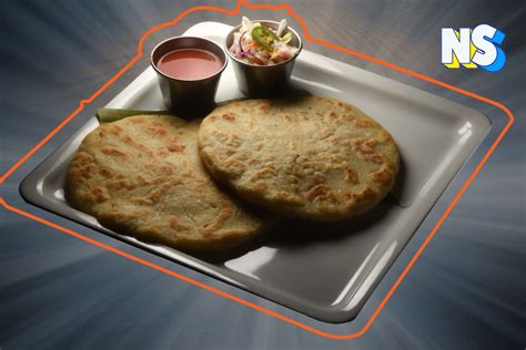 Infografía con la historia y origen de las pupusas