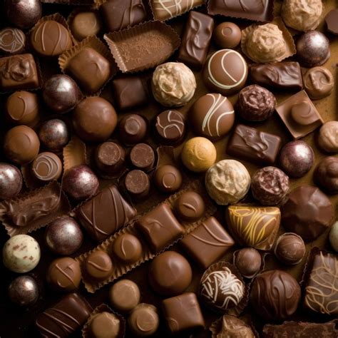 imagen de una selección diversa de chocolates, incluyendo opciones veganas y artesanales