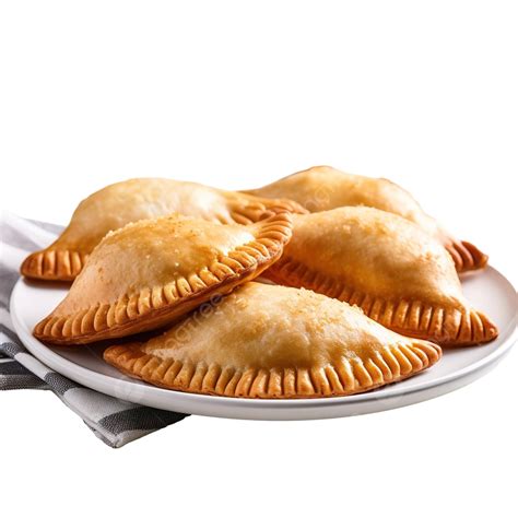 Plato de empanadas fritas de champiñón y queso recién hechas