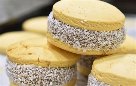 Alfajores de maicena sin TACC con harina de arroz