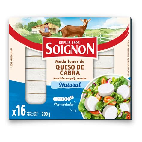 Fotografía de los medallones de queso de cabra sellados en la sartén.