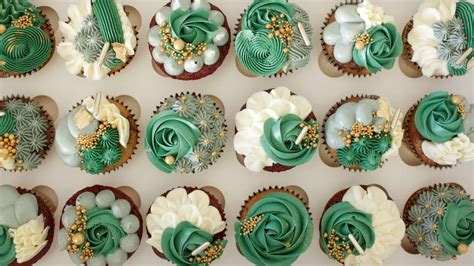 ejemplos de cupcakes decorados creativamente