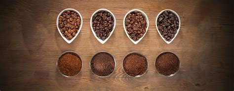 Tipos de granos de café y cafetera moka