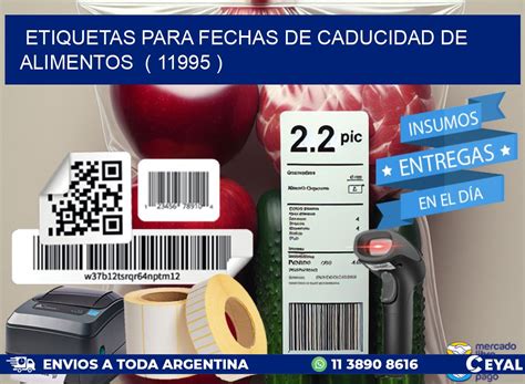 Etiquetas de seguridad alimentaria y fechas de caducidad en productos cárnicos