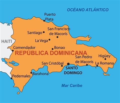 Mapa mostrando la difusión del merengue desde la República Dominicana hacia el Caribe, Estados Unidos y Europa