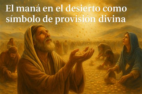 Esquema comparativo entre el maná del desierto y Jesús como el Pan de Vida, destacando lo perecedero frente a lo eterno.
