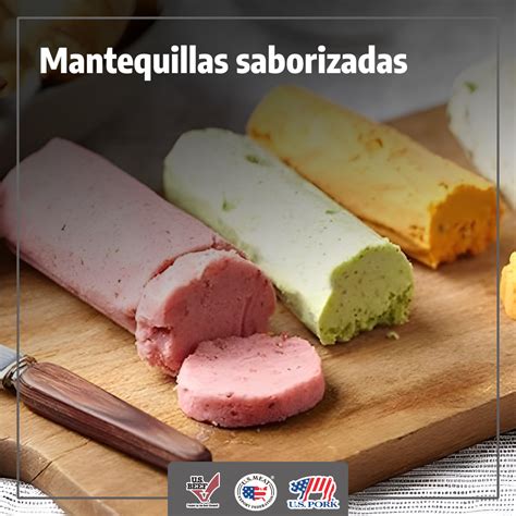 Mantequillas saborizadas en pequeños recipientes