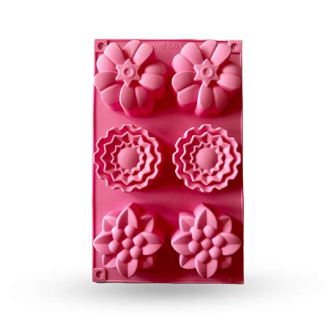 Moldes de silicona con polos de diferentes formas
