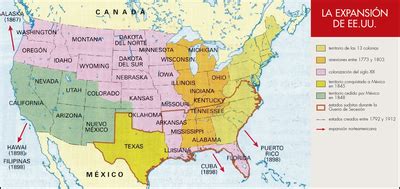 mapa histórico de la expansión de la barbacoa en Estados Unidos