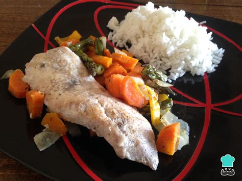 Plato final de reineta al horno decorado