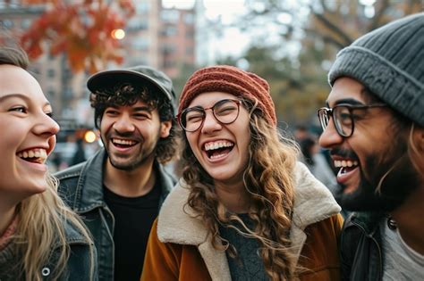 Dos personas flirteando y riendo en un ambiente de fiesta