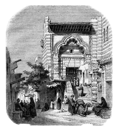 Grabado antiguo de un vendedor de sorbetes o helados en una calle europea del siglo XVII-XVIII