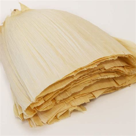 Hojas de maíz secas para tamales