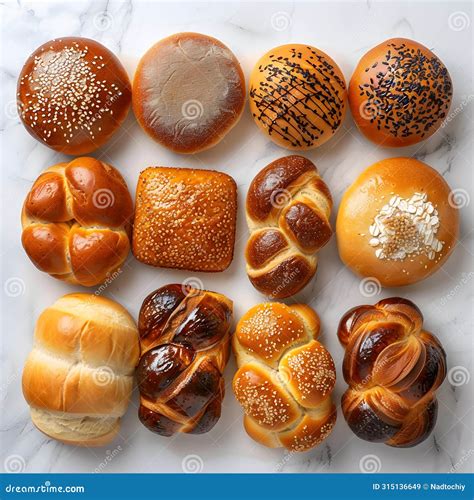 Variedad de kugels dulces y salados