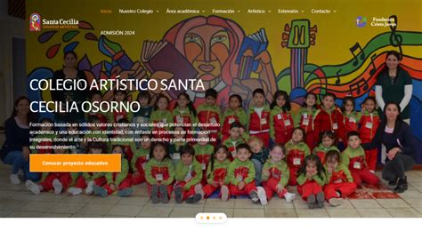 Fachada del Colegio Artístico Santa Cecilia o imagen representativa de sus actividades artísticas