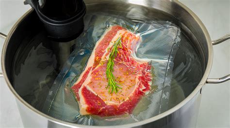 esquema de funcionamiento de la cocción al vacío (sous vide)