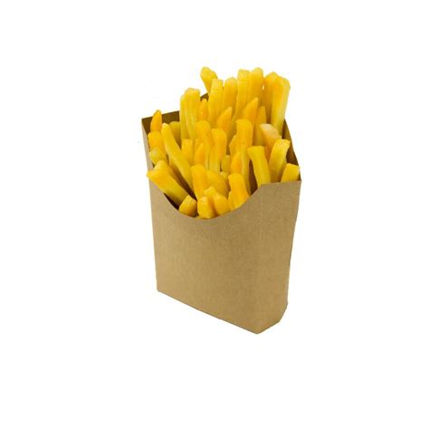 Foto de patatas fritas en un cartucho