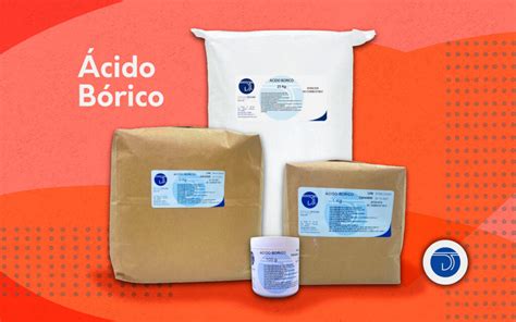 Infografía detallando los diversos usos del ácido bórico en la industria, la salud y el hogar.