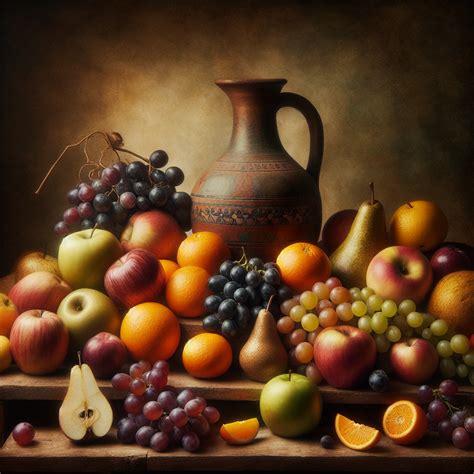 Esquema de composición clásica en bodegón mostrando la disposición de elementos sobre una mesa.