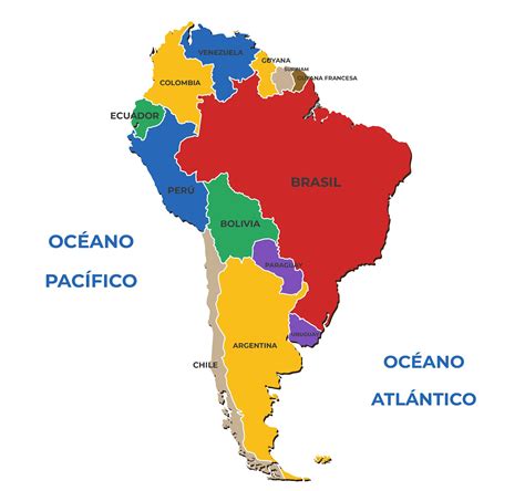 Mapa de Sudamérica destacando regiones donde se consume la sopaipilla y sus variantes