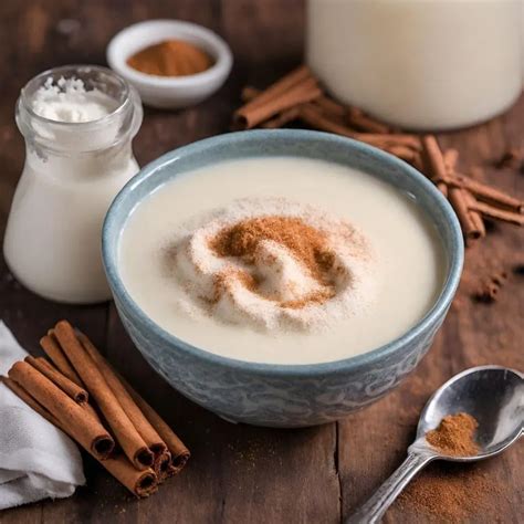 Ingredientes básicos para la sémola con leche: sémola, leche, azúcar, canela, vainilla