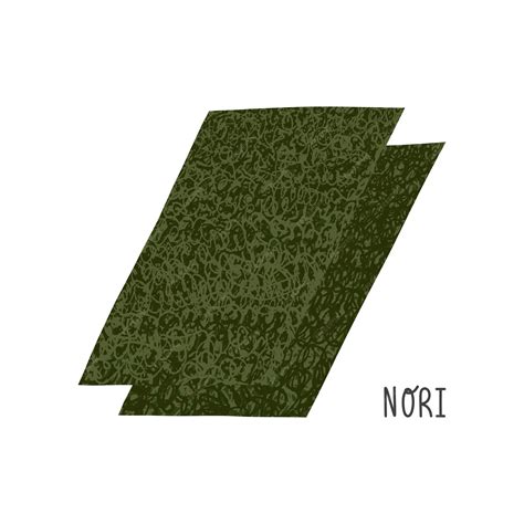 Láminas de alga nori