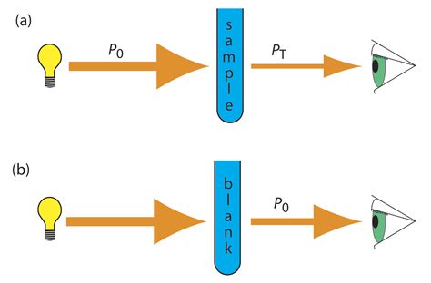 Esquema técnico sobre la transmitancia de luz en gelatinas y su interacción con el espectro cromático.