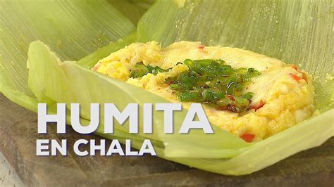 Infografía comparativa de la humita a la olla y la humita en chala, destacando sus ingredientes y métodos de cocción.