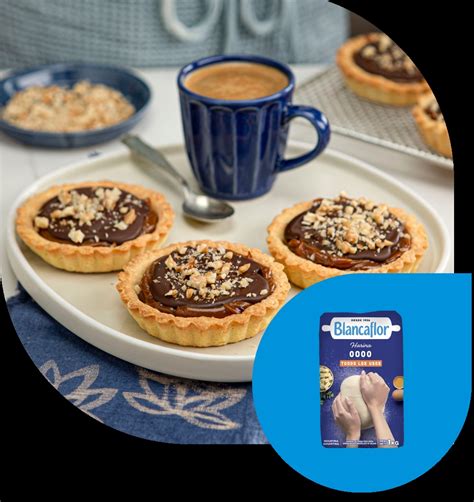 Tarteletas individuales de chocolate y coco