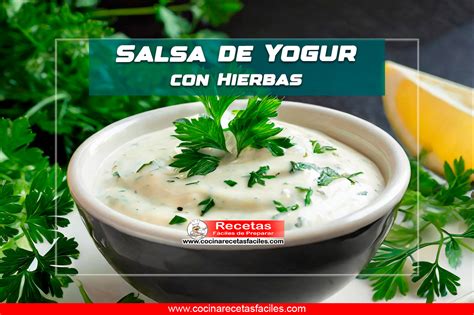Ingredientes básicos para una salsa de yogur cremosa