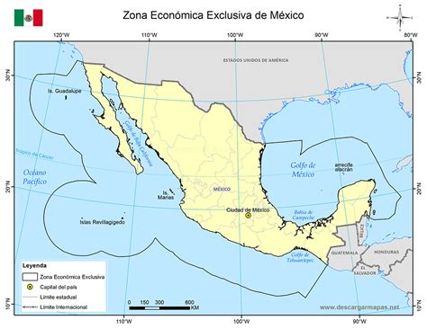 Mapa de la Zona Económica Exclusiva de Chile y rutas migratorias del jurel