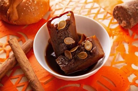 Calabaza en dulce tradicional con canela