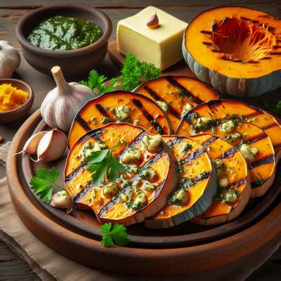 Rodajas de calabaza a la parrilla
