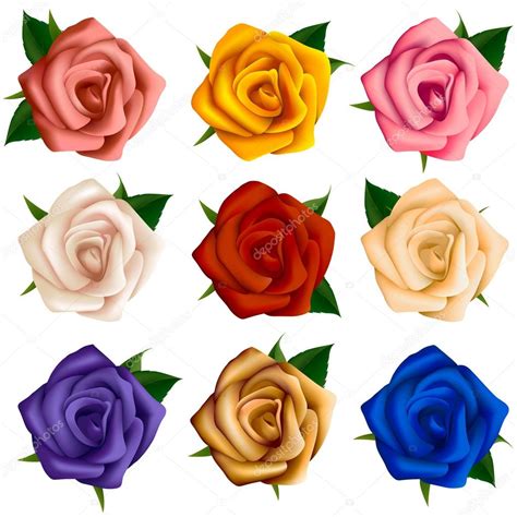 Muestra de tatuajes de rosas de diferentes colores y sus interpretaciones simbólicas