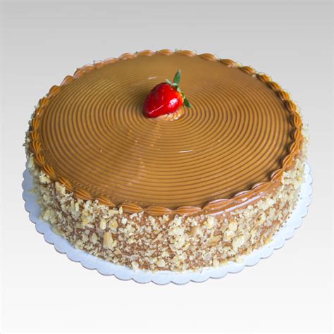 Torta de manjar con galletas