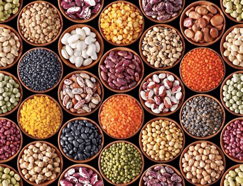 variedad de legumbres en un cuenco
