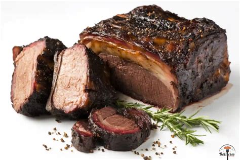 Infografía con los pasos clave para asar carne al horno: precalentamiento, sellado, cocción a temperatura reducida y reposo.