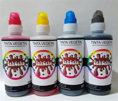 Variedad de tintas comestibles de colores